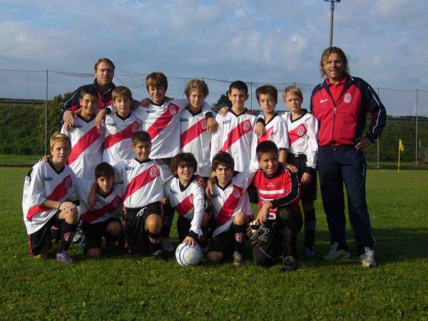 La squadra Esordienti B, capolista del campionato